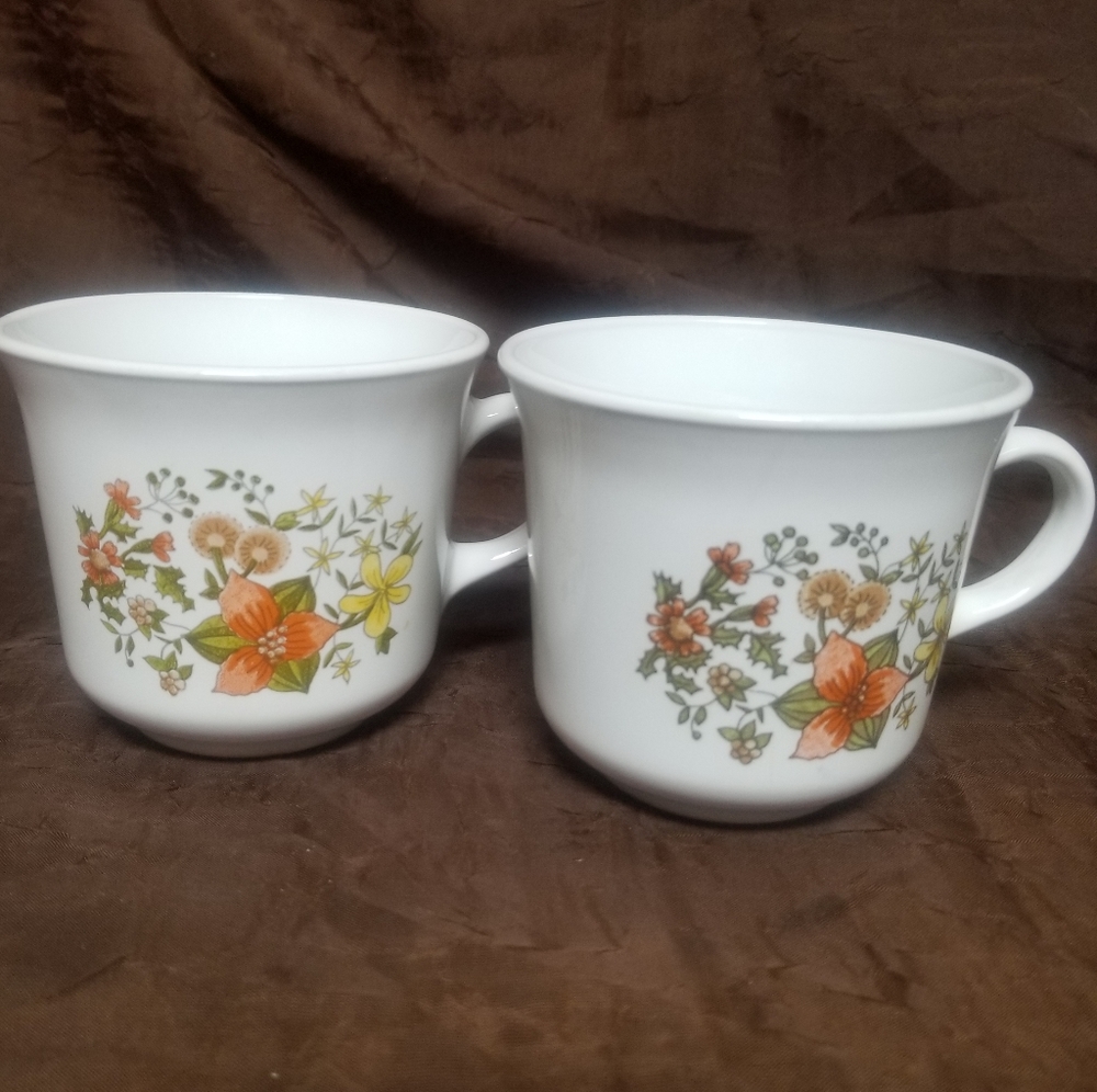 2 Corelle Indian Summer Tea Cup/Coffee Mug